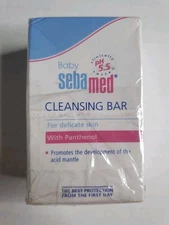 Sebamed Baby Cleansing Bar Soap Mild Gentle for Delicate Skin 3.5 Oz. New