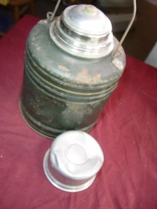 Vintage Gallon Universal LANDERS, FRARY & CLARK  Jug, Bottle Thermos, Ceramic