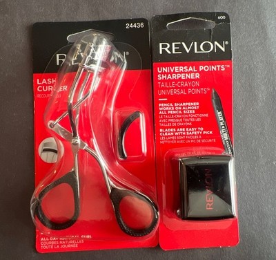 Revlon Lash Curler & Universal Points Sharpener ~New In Package