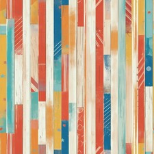 FLFK Colorful Wood Contact Paper 16" x 128" Kitchen Dining Room Office Shelf