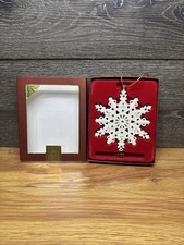 Lenox 2007 Annual GEMMED Snowflake Ornament GEMS