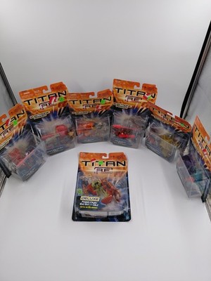 Titan AE Electronic Power Action Figures Lot Of 7 Brand New Factory Sealed