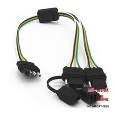 Universal 4-Way Y-Splitter Harness: Plug  Play Adapter for Tailgate Light 1