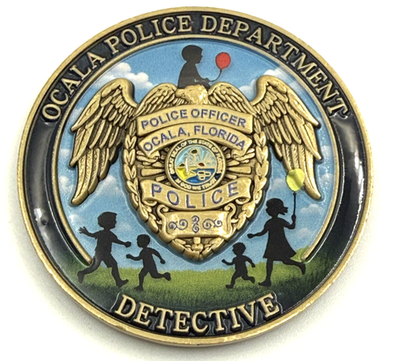 #ad #ad G18 Ocala Police Department Internet Crimes ICAC Florida State Challenge Coin $36.99