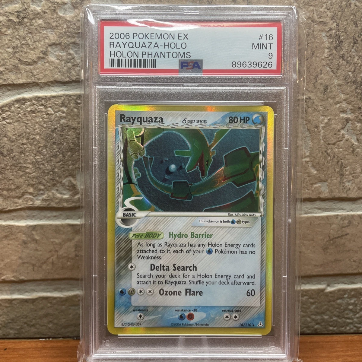 Rayquaza Pokémon TCG EX Holon Phantoms Individual Collectible Card