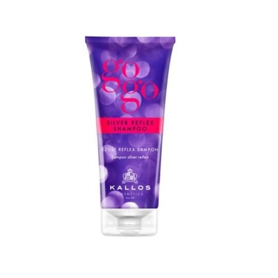 Kallos GoGo Silver Reflex Shampoo für blondes und gebleichtes Haar 200ml