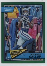 2018 Panini Honors Classics Update Rookies Green 14/75 Michael Gallup #320 5yi