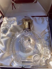 Louis XIII Remy Martin Grande Champagne Cognac Bottle Box Book 2 tops year 2000