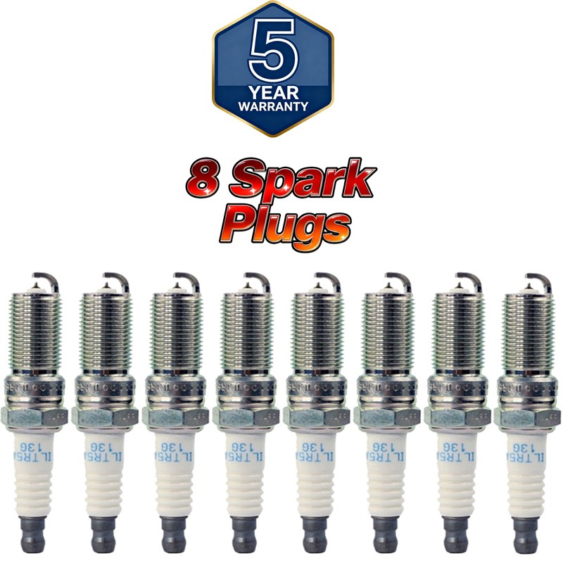 Set of 8 NGK 3811 ILTR5A-13G Spark Plug Laser Iridium fit Ford Lincoln Mazda