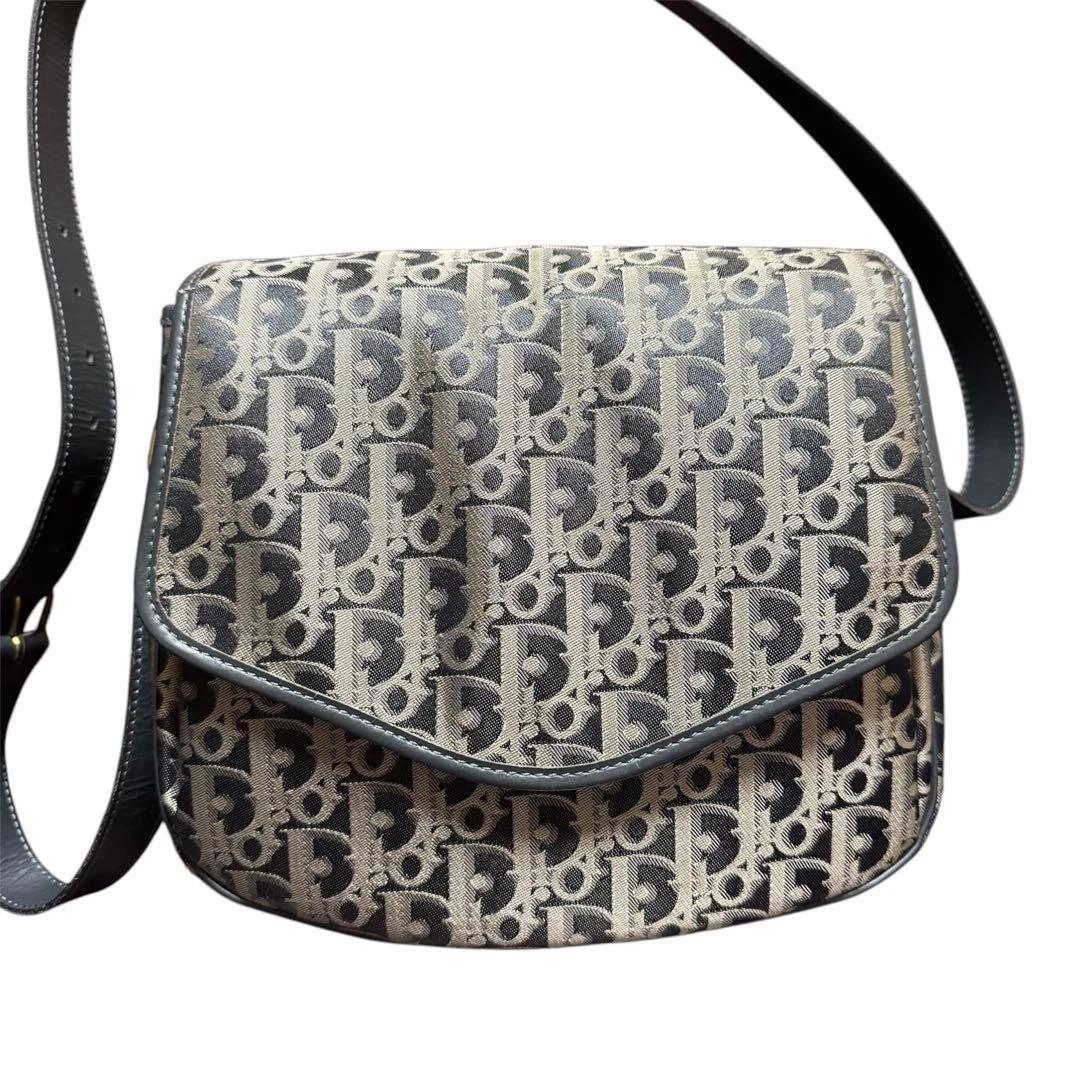 Rare sac bandoulière Christian Dior trotteur nylon