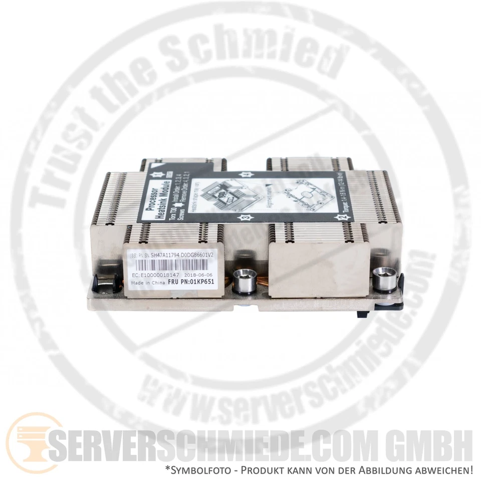 IBM Lenovo SR530 SR630 SR570 SN550 Standard Heatsink CPU Kühler bis 165W 01KP65 - Image 3 of 3