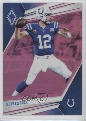 2019 Panini Phoenix Pink 92/199 Andrew Luck #30 04up