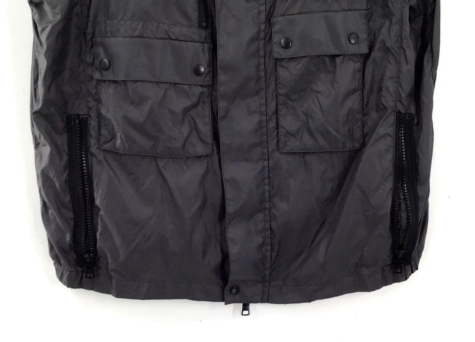Armani Exchange Men's Black Utility Vest W/Hood - Size M - Image 4 of 4