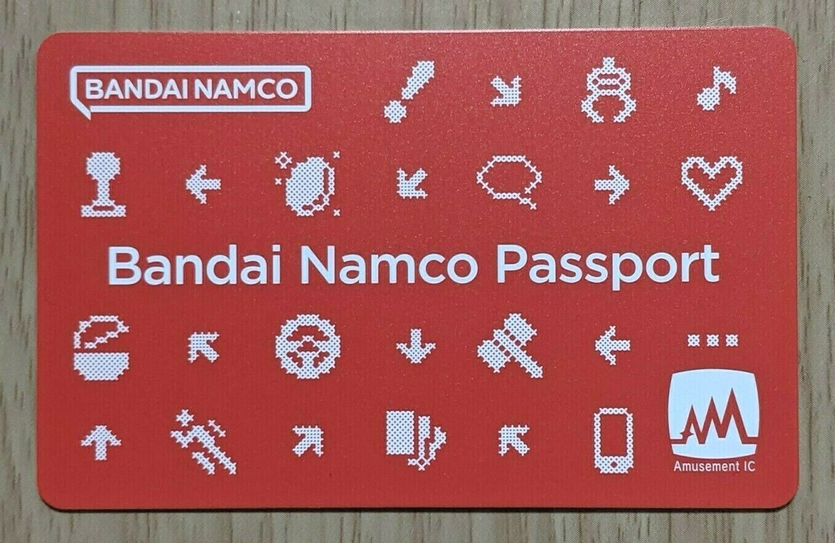 Bandai Namco Passport バナパス Bandai Namco Passport - Amusement IC Card - Banapassport