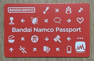 Bandai Namco Passport バナパス SHIPS FROM USA Unused Bandai Namco Passport Card Amusement