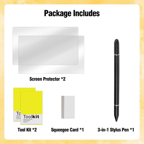 15" Skylight Calendar Screen Protector & 3-in-1 Stylus Pen Bundle - 2 Pack - 第 8/8 張圖片
