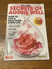 Prevention Secrets of Aging Well December 2024 Magazine free shipping