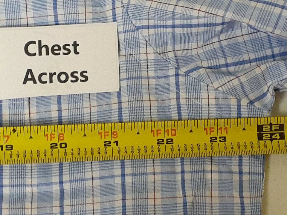 Camisa de vestir ARROW para hombre fácil cuidado regular elástico L/S 16-16 1/2 32/33 Foto 4 de 4