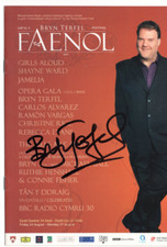 Bryn Terfel Signed Program / Autographed Opera Singer