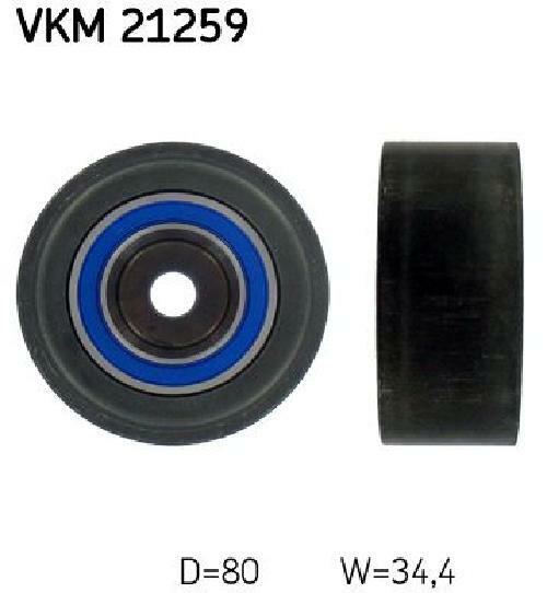 Original SKF Umlenk-/FüHrungsrolle Zahnriemen VKM 21259 FüR Audi Seat Skoda VW-image