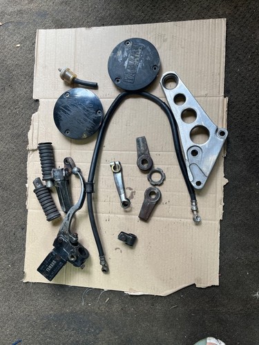 YAMAHA RD250LC 4LI RD350LC 4L0 2.25 " Chrome Poignée Barres EUR 107,48 - Foto 7