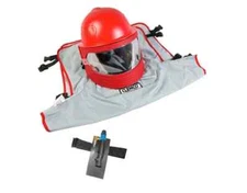 Clemco Apollo 600 Respirator Abrasive Helmet, Cape, Clem, Cool Air Conditioner