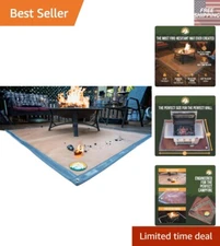 67"x60" Ember Mat for Fire Pits & Grills - Complies with Fire Safety Standards