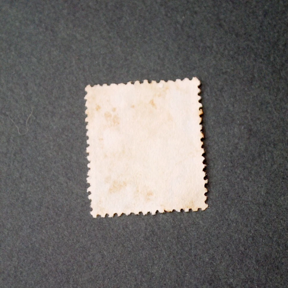 Japan 1948 Antique 3yen Stamp Blue whaling Rare - Image 2 of 3