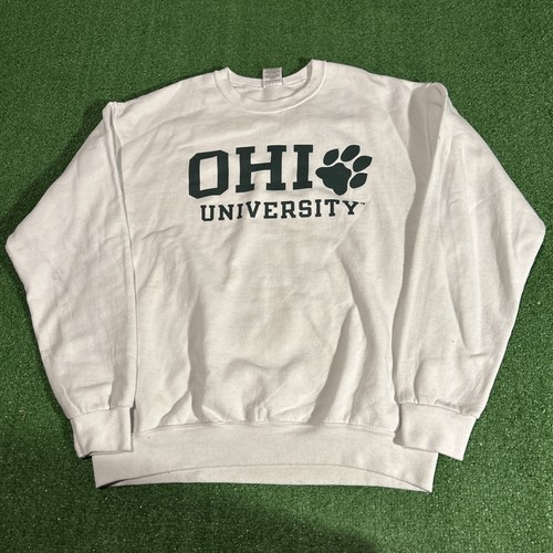 NCAA Ohio University Bobcats Pullover Crewneck Sweatshirt - Mens Medium M