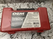 OEM Tools 27119 Bearing And Race Installer Tool Set, Seal Driver Set