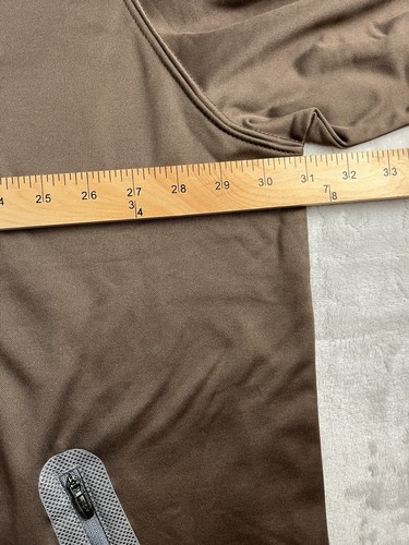 TRI-MOUNTAIN Jacket Men 4XL Brown Performance Fleece Ultra Cool Full Zip Casual - Picture 5 of 16