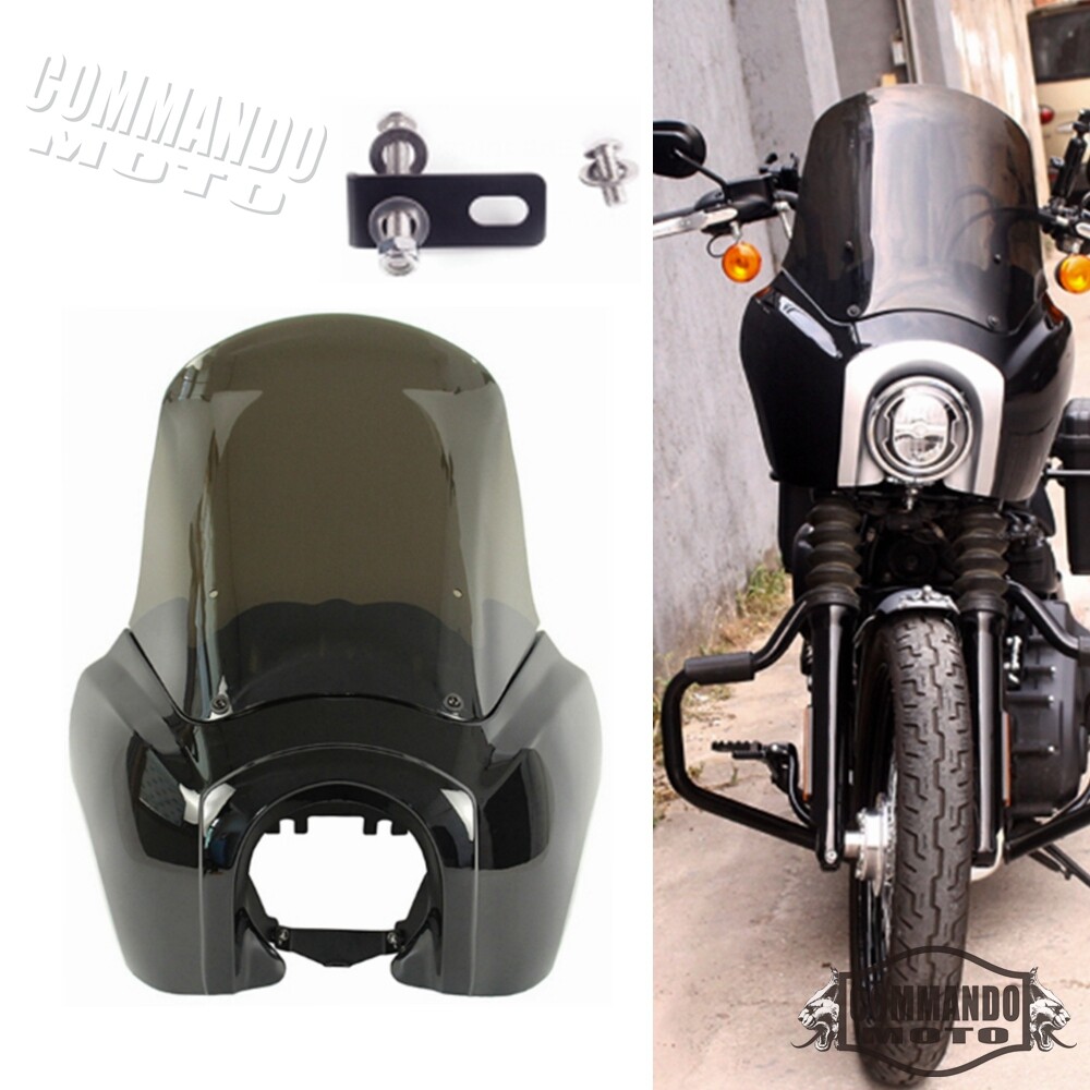 ハーレーダビッドソン　クラブスタイル　フェアリングカウル　FXBB FXST Club Style Front Fairing Kit For Harley Softail FXST Street Bob