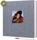 Large Photo Album Self Adhesive Scrapbook Magnetic For 3X5 Bis 8X10, 40 Pages