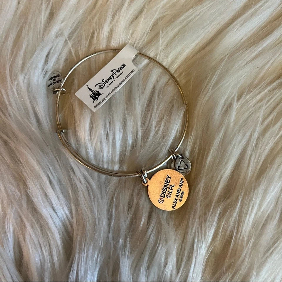 Pulseira de berloque de resina símbolo Jedi prata rafaeliana Alex and Ani - Imagem 2 de 2