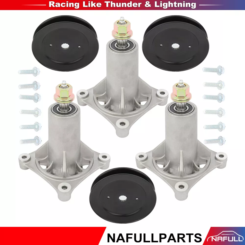 3x Spindle 187292 192870 197473 For Craftsman Riding Mower