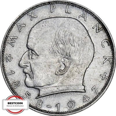 J392 2 DM BRD Max Planck von 1964 G in VZ 20123 | eBay