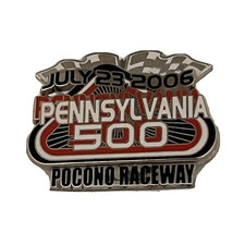 NASCAR 2006 Pennsylvania 500 Pocono Raceway Long Pond Race Racing Lapel Pin