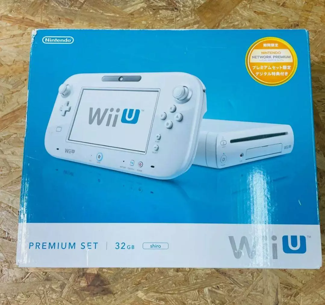 Nintendo Wii U premium set SHIRO WUP-101 32GB Operation has been confirmed  Game