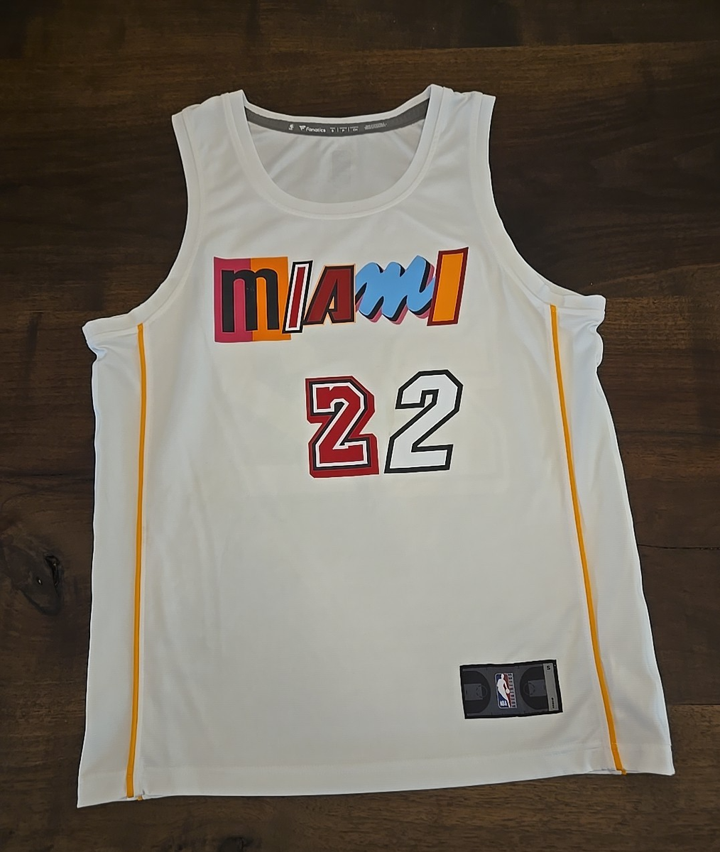 Nike Miami Heat Jimmy Butler Jersey #22 Mens SMALL Swingman Mashup