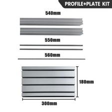 3018plus Y-Axis Extension Rail Kit Upgrade to 3040 .15180 aluminum plate