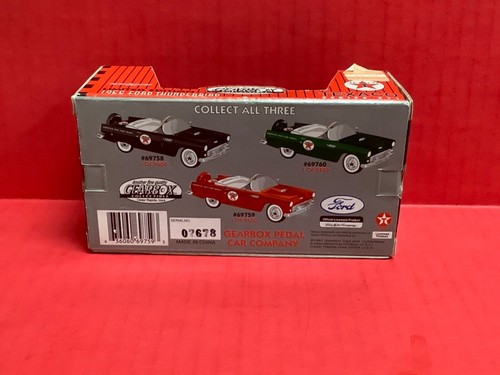 GearBox collectible limited edition 1956 Ford ThunderBird Red Texaco series #11 - Picture 4 of 7