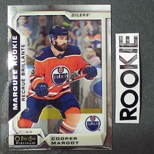 COOPER MARODY  RC  2018/19  Platinum  Marquee ROOKIE  #183  Edmonton Oilers