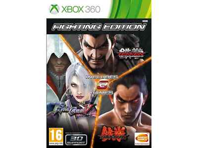 XBOX 360 Fighting Edition NEU Soulcalibur V / Tekken Tag Tournament 2 / Tekken 6