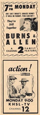 Oakland Ktvu Live News Stream 1958 TV AD~LAWMAN JOHN RUSSELL