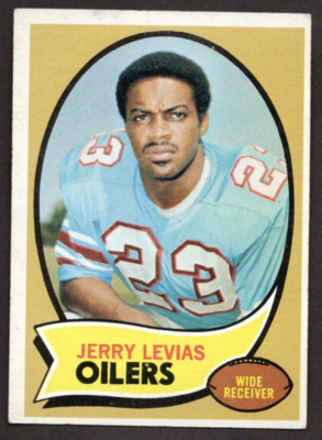 1970 Topps Football #89 Jerry LeVias VG-EX  Houston Oilers Rookie