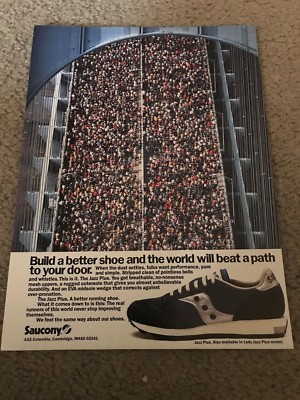 saucony poster