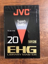 JVC TC20 EH VHS C Blank Camcorder Video Cassette Tape Japan TC-20 LIBRARY MASTER