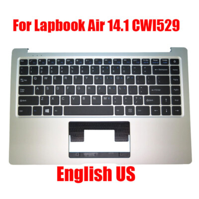 Laptop Palmrest For Chuwi LapBook Air 14.1 CWI529 CWI539 English US Keyboard New