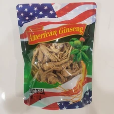 16oz Grade A 100% Wisconsin American Ginseng Root Wisconsin Grown 美国花旗参