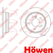 Fits Mercedes 190 E-Class Saloon Coupe 1x Brake Disc Rear Howen 2014231112